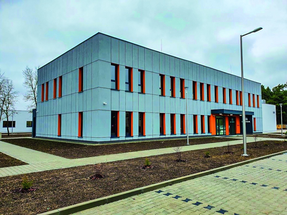 Zdjęcie z budowy i odbioru laboratorium drogowego GDDKiA w Brzezinach (1/7)